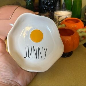 Rae Dunn White and Yellow Serveware Collection